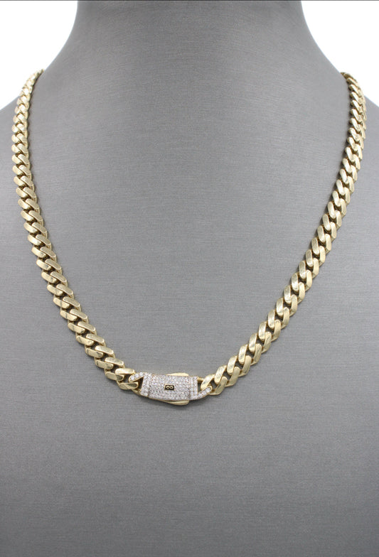 *NEW* 14k Hollow Cuban MONACI Choker
(6.5MM / 18" Inches)